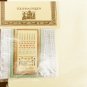 The Garden Told in a Garden pattern & cream fabric 17.5x21.5" 14 count Aida
