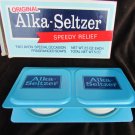 Avon Alka Seltzer soaps in box mint shape set of two vintage bars