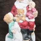 Legend of Santa Claus On Santa's Knee figurine 1987 United Design Corp Legend of Santa Claus On Santa's Knee figurine 1987 United Design Corp