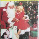 McCall 8992 Santa Claus costume bag and toy pattern UNCUT size XL 46 48