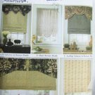 Simplicity 5476 five classic shades pattern valances Roman shades UNCUT Simplicity 5476 five classic shades pattern valances Roman shades UNCUT