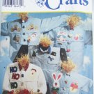 Simplicity 9366 appliques & button covers with transfers for shirts & crafts UNUSED