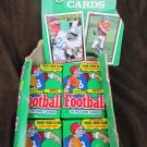 Topps Football cards 1991 partial box 20 sealed packs