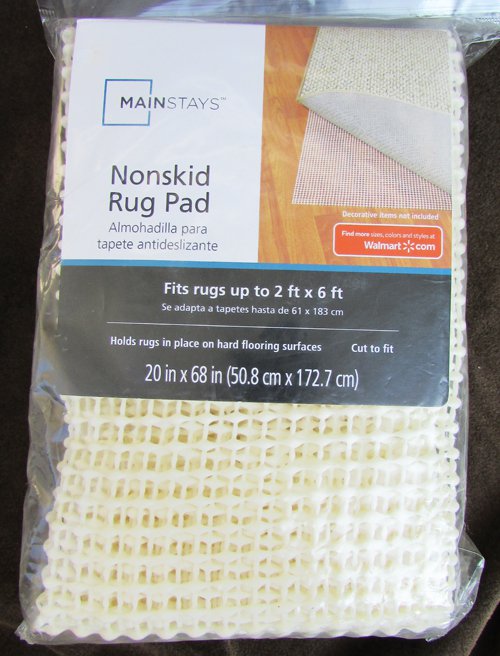 Mainstays Non-skid Rug Pad - 2 FT X 6 for sale online