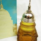 Avon The Capitol bottle Leather after shave cologne 5 oz full in box Avon The Capitol bottle Leather after shave cologne 5 oz full in box