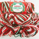 Natura Christmas Ombre yarn 10 ounces total in partial skeins