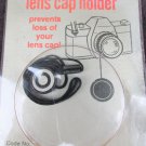 Camera lens cap holder with elastic attachment string Focal
