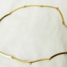 Avon curved link gold tone necklace 15" vintage Avon curved link gold tone necklace 15" vintage