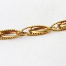 Sarah Coventry open delicate look links necklace 16" nicely tooled gold tone Sarah Coventry open delicate look links necklace 16" nicely tooled gold tone