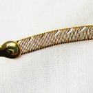 B.C. Lind 14 KGE gold herringbone bracelet 7" nicely tooled B.C. Lind 14 KGE gold herringbone bracelet 7" nicely tooled
