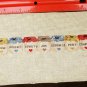 Finished cross stitch Mason jars filled with virtures very country