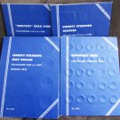Whitman coin collection books Liberty half & Quarter & Mercury Dimes Whitman coin collection books Liberty half & Quarter & Mercury Dimes