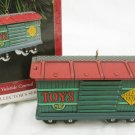 Hallmark Yuletide Central car Toys 1997 Keepsake Ornament with box Hallmark Yuletide Central car Toys 1997 Keepsake Ornament with box