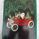 Hallmark Santa's Antique Car Here Comes Santa ornament 1991 with box Hallmark Santa's Antique Car Here Comes Santa ornament 1991 with box