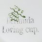 China three handled Hamilton Bermuda loving cup sterling silver rim souvenir
