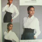Vogue 1981 misses blouse UNCUT Calvin Klein pattern size 10