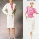 Vogue 1766 jacket skirt blouse size 14 UNCUT pattern Emanuel Ungarao