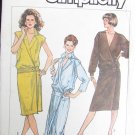 Simplicity 6939 misses front wrap dress size 12 UNCUT pattern