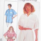 Simplicity 8129 misses loose fitting shirt sizes 8 10 12 UNCUT pattern
