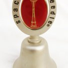 Seattle Space Needle souvenir bell 3 1/4" pewter metal