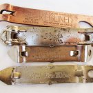 Collection of 4 beer can bottle openers Canco Keglind Stroh Pfeiffer Pabst vintage Collection of 4 beer can bottle openers Canco Keglind Stroh Pfeiffer Pabst vintage