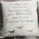 Bedouin Legend God Created Horse cross stitch pattern Bedouin Legend God Created Horse cross stitch pattern