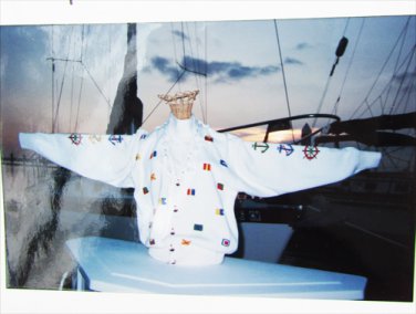 Nautical Flags cross stitch patterns for duplicate stitching or creative design