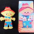 Avon glace Peter Patches scarecrow pin mint in box