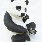 Franklin Mint Panda Pup sitting signed figurine 3 3/4" Humane Society 1989