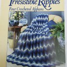 Leisure Arts 2312 Irrisistible Ripples 4 crochet afghan patterns leaflet Leisure Arts 2312 Irrisistible Ripples 4 crochet afghan patterns leaflet