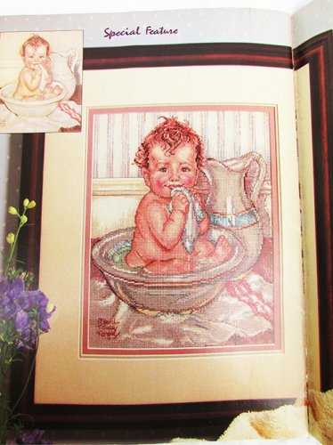 My Daily Bath pattern from Cross Stitch & Country Crafts magazine