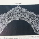 Crochet collar vintage 1915 pattern by Deaconess Ladies Art Co Crochet collar vintage 1915 pattern by Deaconess Ladies Art Co