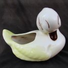 Shawnee yellow sleeping duck planter vintage small