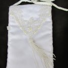 Beaded ladies bag narrow shoulder cord bridal or dress accessory Beaded ladies bag narrow shoulder cord bridal or dress accessory