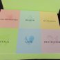 Avon Inspirational Earring collection 6 stud pairs peace love health MIB