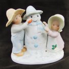 Circle of Friends Snow Play figurine snow man HOMCO