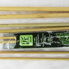 4 pairs Takumi wood bamboo needles 9" long sizes 6, 7, 10 &11