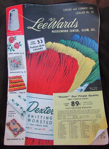 Lee Wards Spring Summer catalog 1957 vintage No. 22