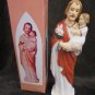 St, Joseph stature 6" plastic new in box Catholic Saint religious