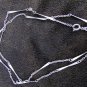 Simple Avon chain necklace silver tone 22 inches