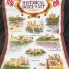 Historial North East souvenir towel 19 x 30"