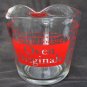 Anchor Hocking 4 cup measuring pitcher glass Oven Originals