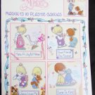 Leisure Arts Precious Moments Magnets in Plastic Canvas 15 patterns #1707