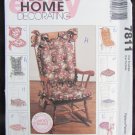 McCAll 7811 Chair Essentials pads rocking kitchen other cushions UNCUT pattern
