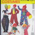 McCall 8869 UNCUT clown pattern sizes bust 34 36 unisex McCall 8869 UNCUT clown pattern sizes bust 34 36 unisex