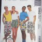 McCall 5982 boxer shorts Men Boys size 42 & 44 Uncut pattern in 3 lengths
