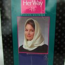 Hanes Womens Stay Dri neck ring scarf purple knit new in box Her Way Hanes Womens Stay Dri neck ring scarf purple knit new in box Her Way
