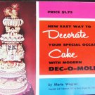 Marie Wagner Decorate your Special Cake with Dec-O-Molds booklet 1959