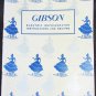 Gibson Electric Refrigerator  Instructions & Recipes booklet vintage