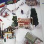Christmas Village cross stitch patterns BH&G 1992 7 houses church, town hall, more